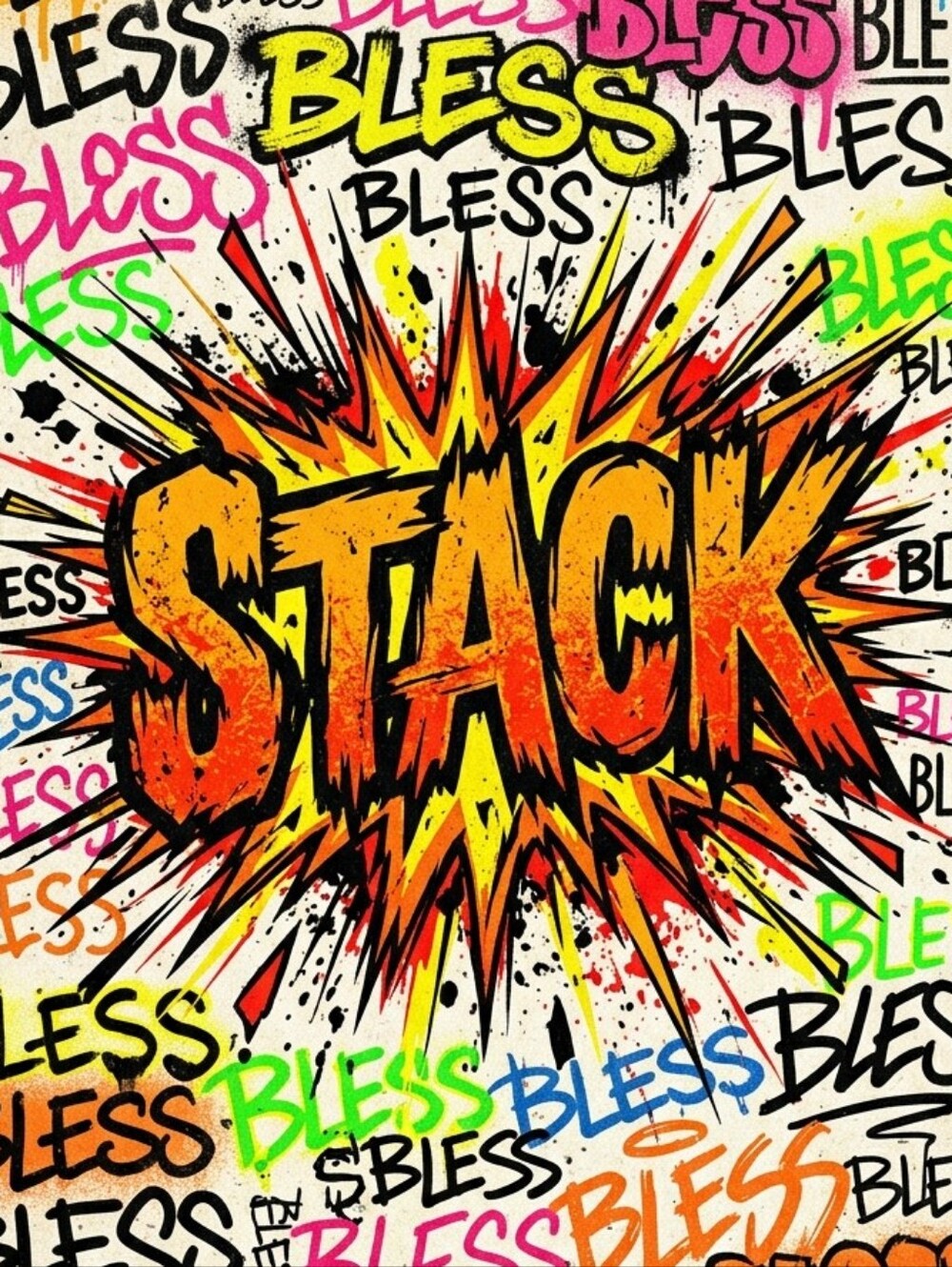 This Is An Alert Flyer When A Stack Or A Blessing Is Being Ran